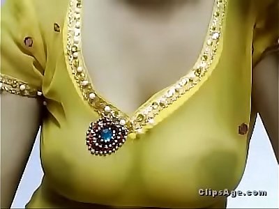 Indian beauty yellow wardrobe