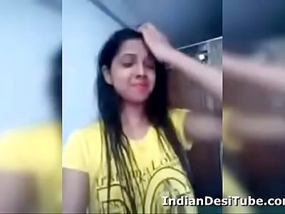 Desi Indian Cute Damsel Unclothing Fingerblasting Pussy IndianDesiTube.com
