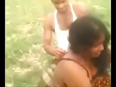 old but gold desi boobs press outdoor