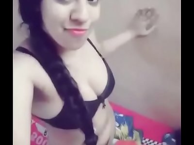 Desi gf two times stripping naked for bf